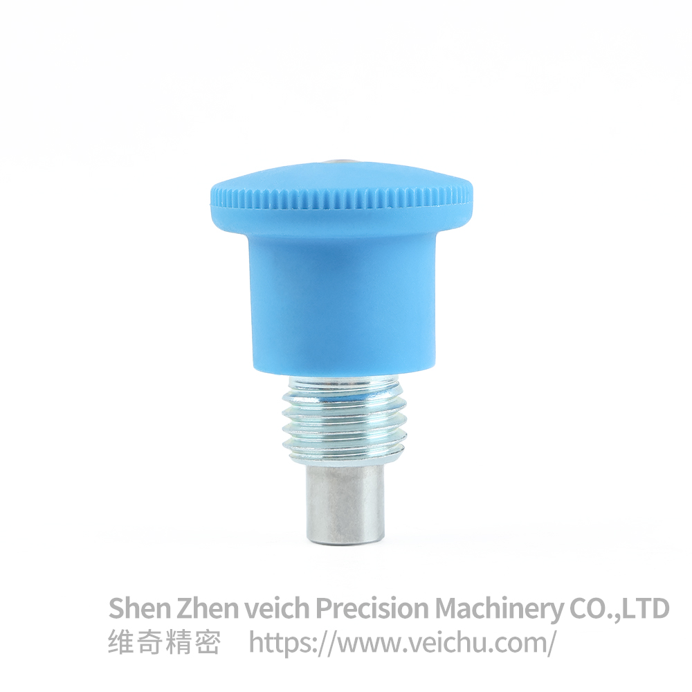 VCN218 蓝色分度销-碳钢复位型