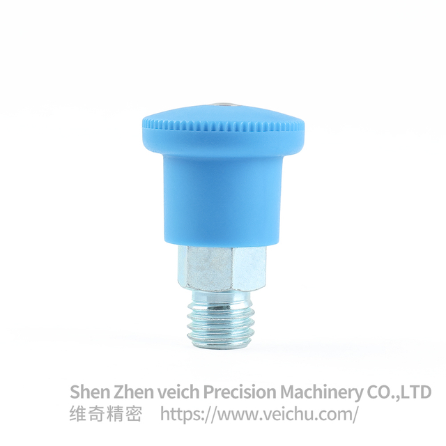 VCN218 碳钢镀锌迷你分度销-蓝色