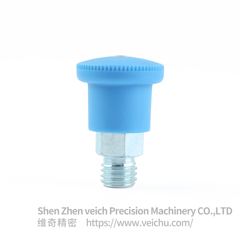 VCN218 碳钢镀锌迷你分度销-蓝色