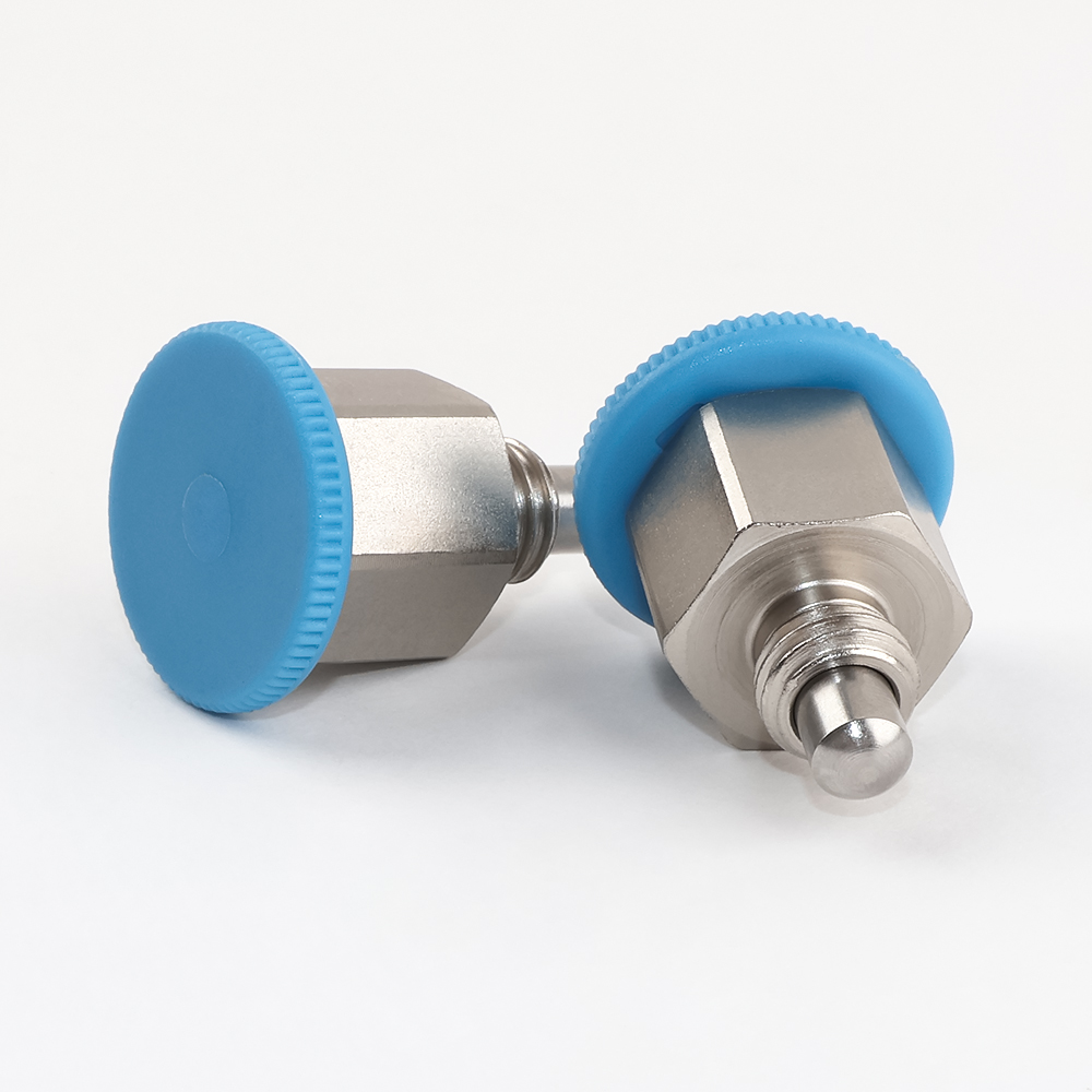 VCN213 复位型旋钮柱塞 - 紧凑迷你型