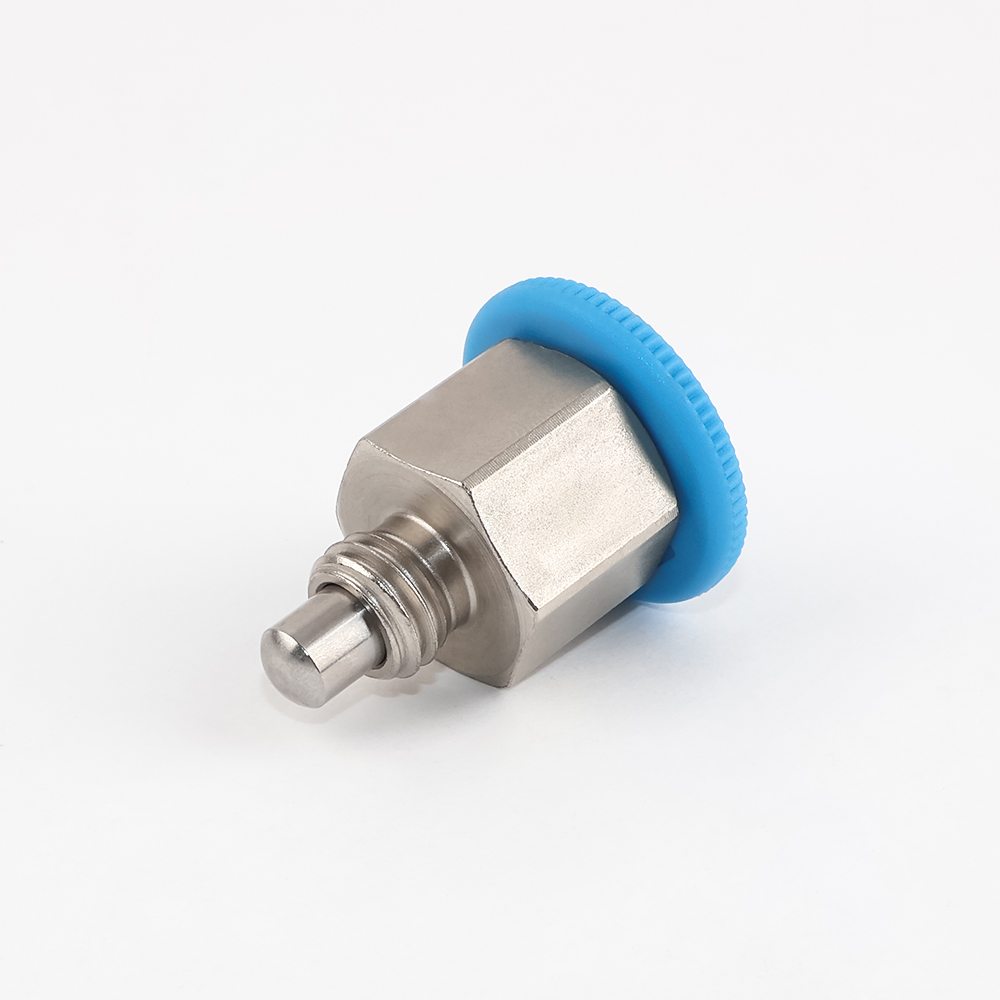 VCN213 复位型旋钮柱塞 - 紧凑迷你型