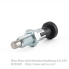 VCN217-YK 镀锌自锁型旋钮柱塞 - 塑料把手