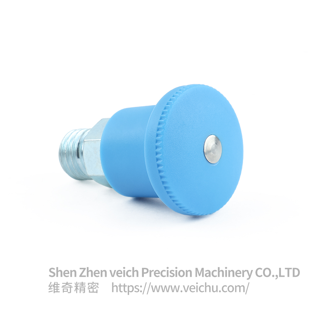 VCN218 碳钢镀锌迷你分度销-蓝色