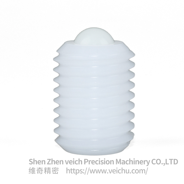 VCN325 POM滚珠轴承，塑料滚筒，输送机滚珠带一字槽