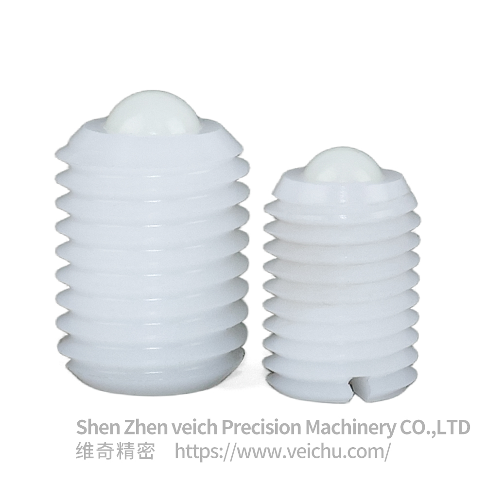 VCN325 POM滚珠轴承，塑料滚筒，输送机滚珠带一字槽