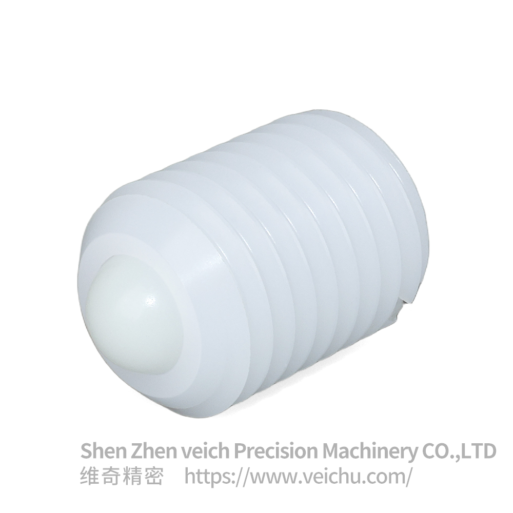 VCN325 POM滚珠轴承，塑料滚筒，输送机滚珠带一字槽