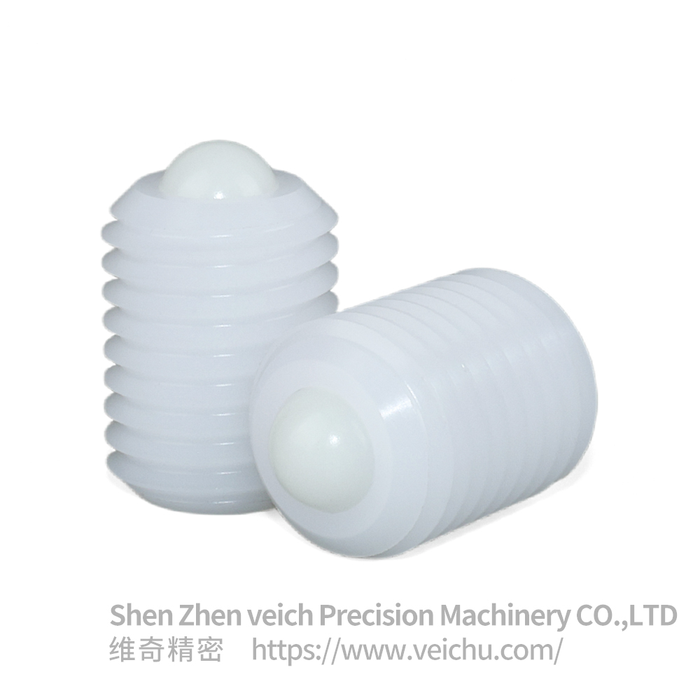 VCN325 POM滚珠轴承，塑料滚筒，输送机滚珠带一字槽